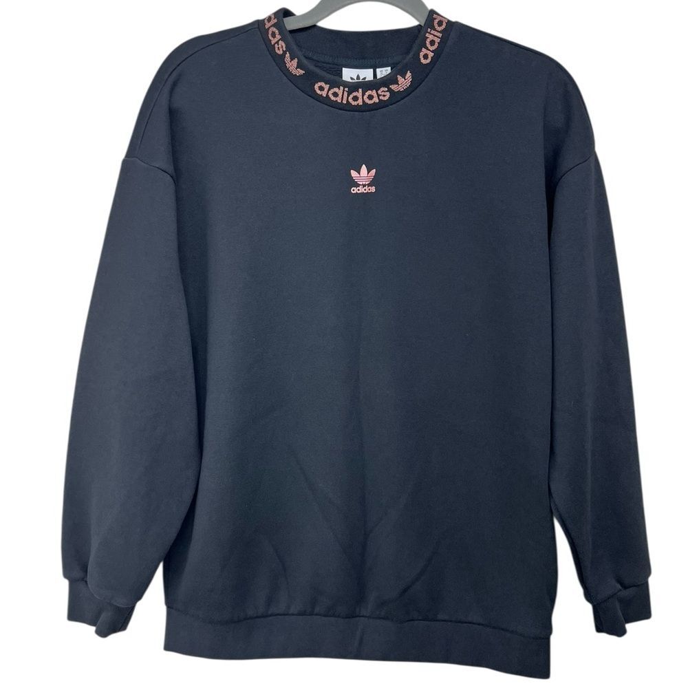 Adidas Black Crewneck Sweatshirt Womens Small